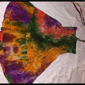 Tie dye dress